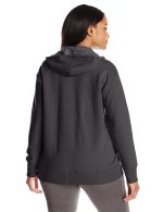 JMS by Hanes Women's Plus Size Fleece Zip Hood Jacket - Image 2